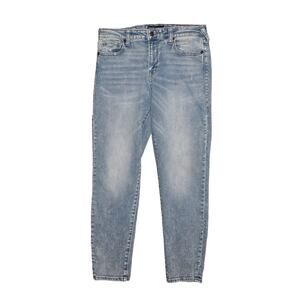 TRUE RELIGION $225 Colette High Rise Tapered Skinny Stretch Denim‎ Jean Size 30